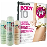 Crema Anticelulítica Reductora Reafirmante. Pack Anticelulítico Triple Acción. Gel Exfoliante Corporal- Gel Frío y Gel…
